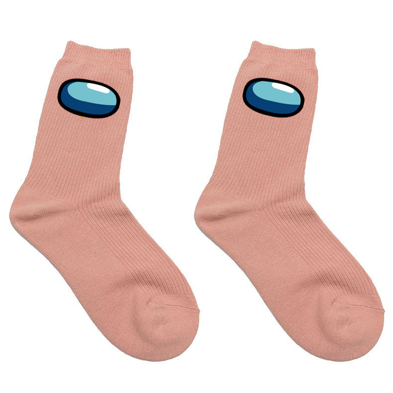 Game Among US Candy Color Socks Men Women Autumn Winter Crew Socks